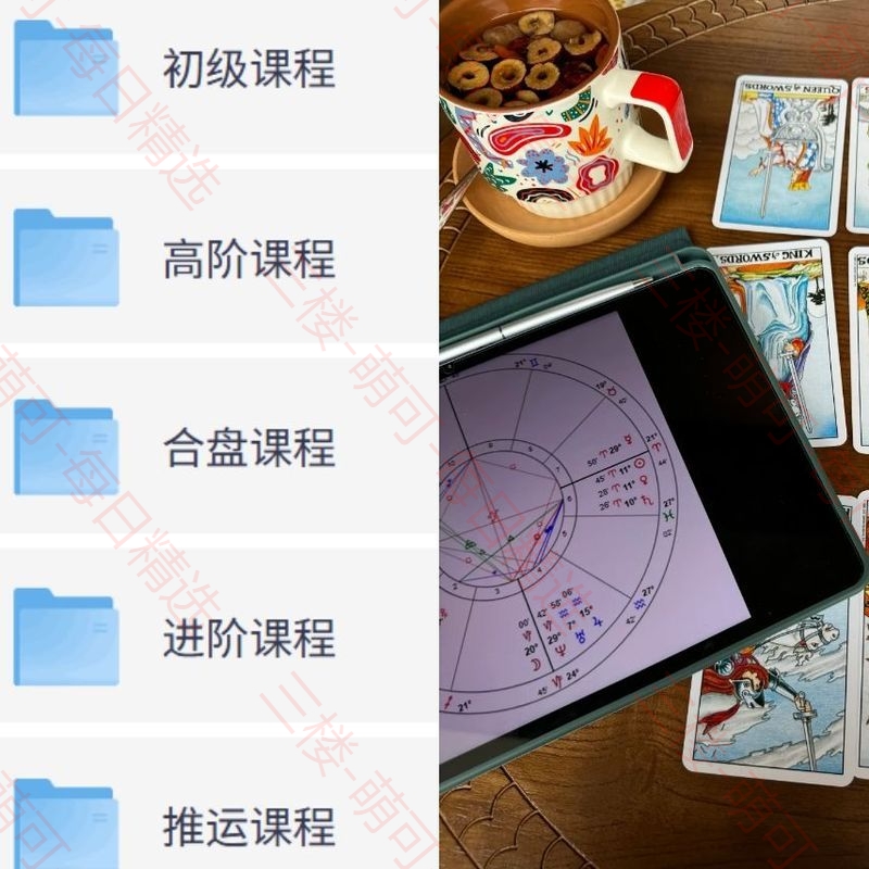 【分享】周星棋｜全套占星课程（初级+进阶+高阶+合盘+推运） 封面