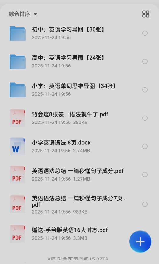 【分享】英语语法学习资料电子书籍总结 封面