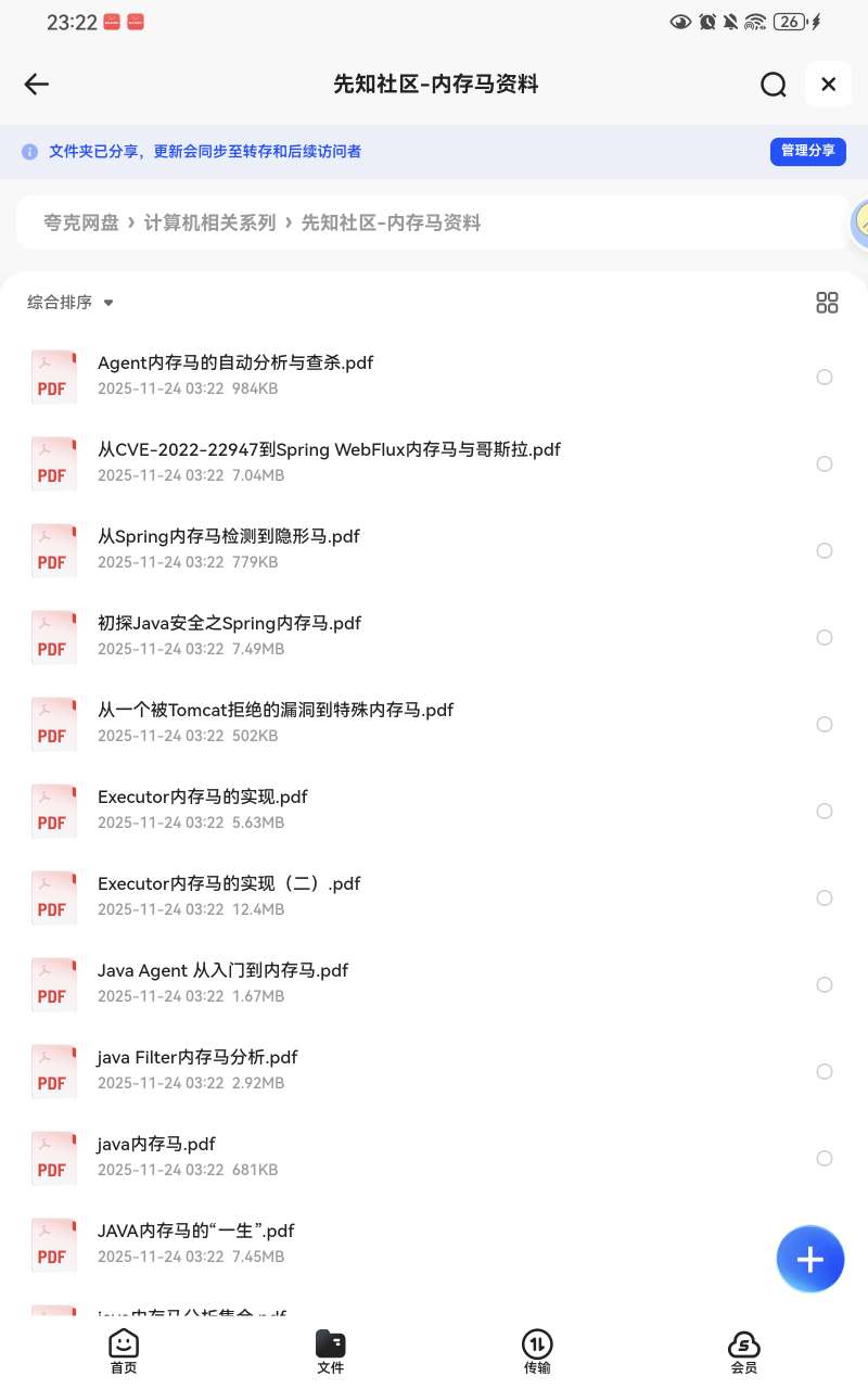 【分享】先知社：编程内存马资料🔥 封面