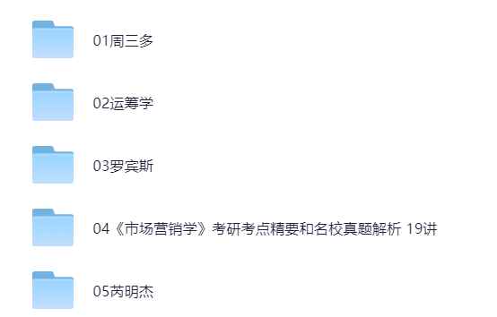 【分享】考研专业课管理类合集 封面