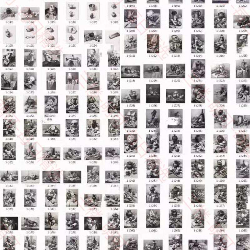 【分享】素描静物临摹美术绘画参考照片电子版单体组合结构图范画高清 封面