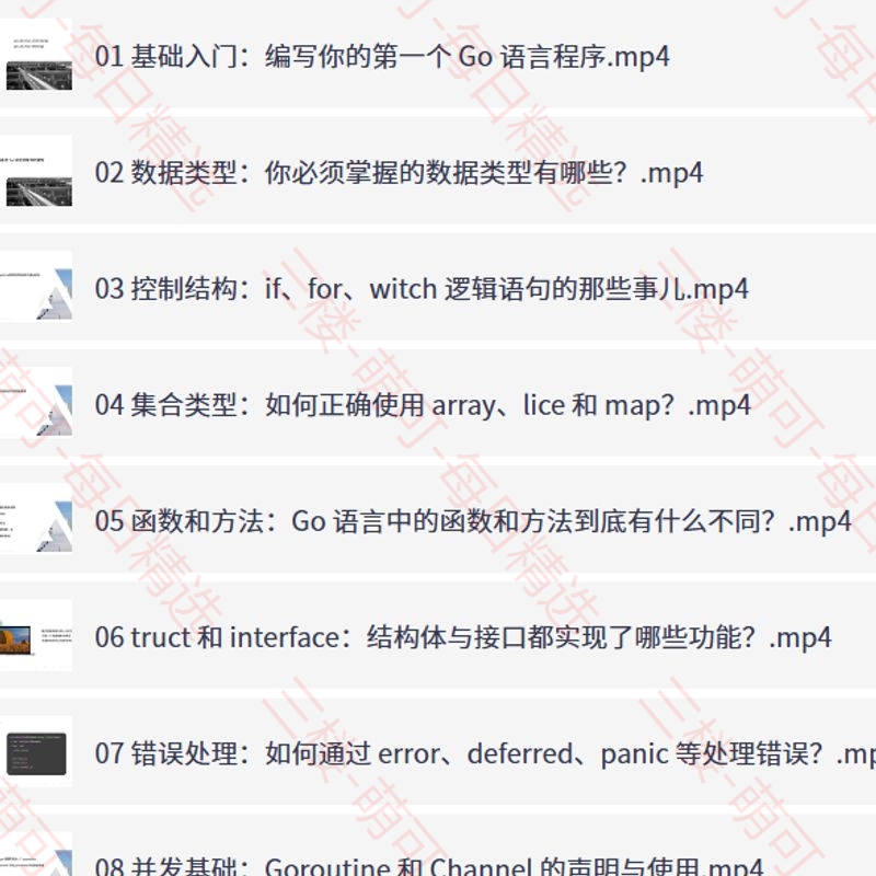 【分享】22讲通关Go语言-Go语言布道者的入门笔记 封面