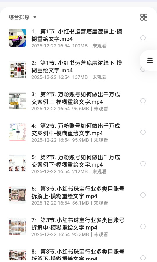 珠宝人小红书0-1运营课程，掌握珠宝行业的小红书多种账号玩法 封面