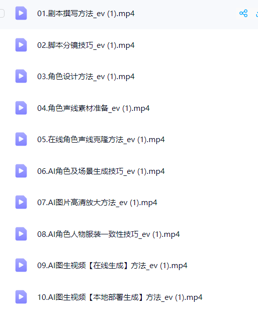 【分享】AIGC剧情短剧导演大师课，1人做短剧，抢占AIGC短剧 封面