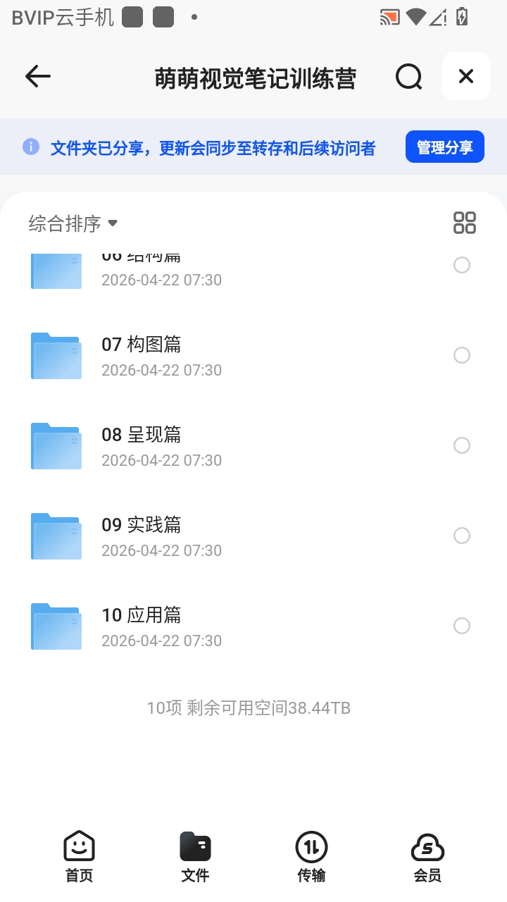 （分享）萌萌视觉笔记训练营 封面