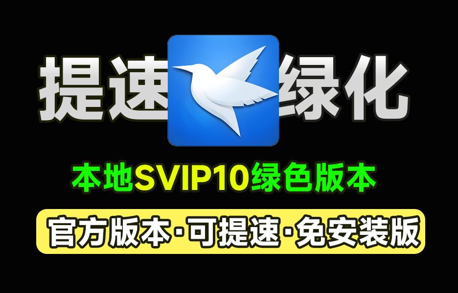 迅雷无限制下载！2026不限速加速（终身使用）！