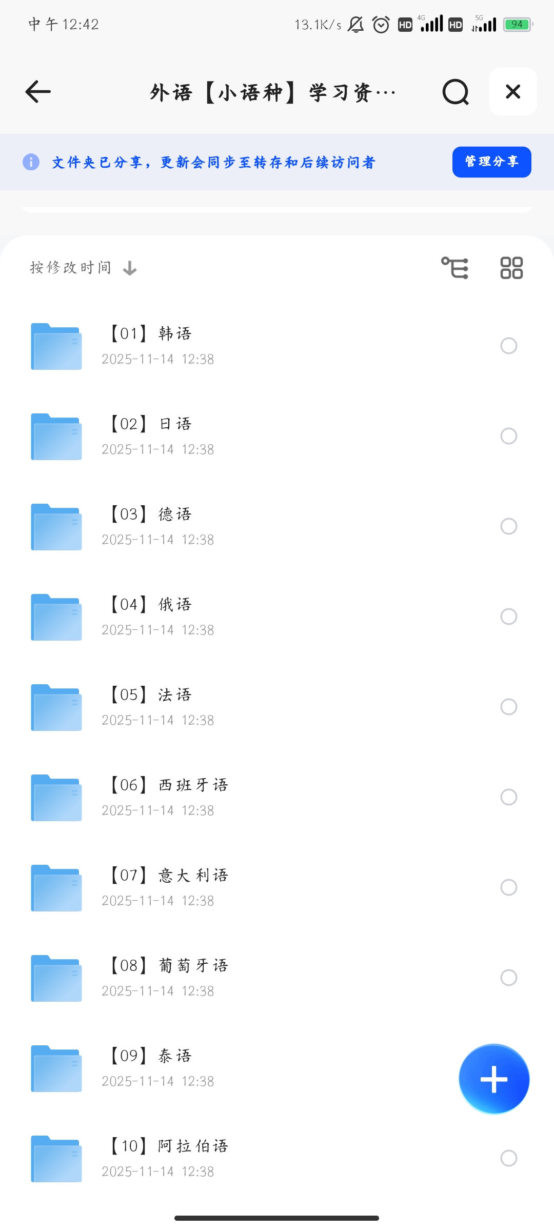 外语【小语种】学习资料大全（超百G） 封面