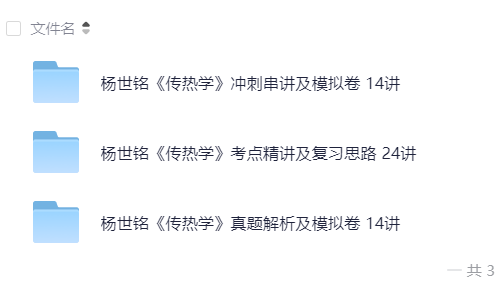 【分享】热传学考点精讲及复习思路 封面