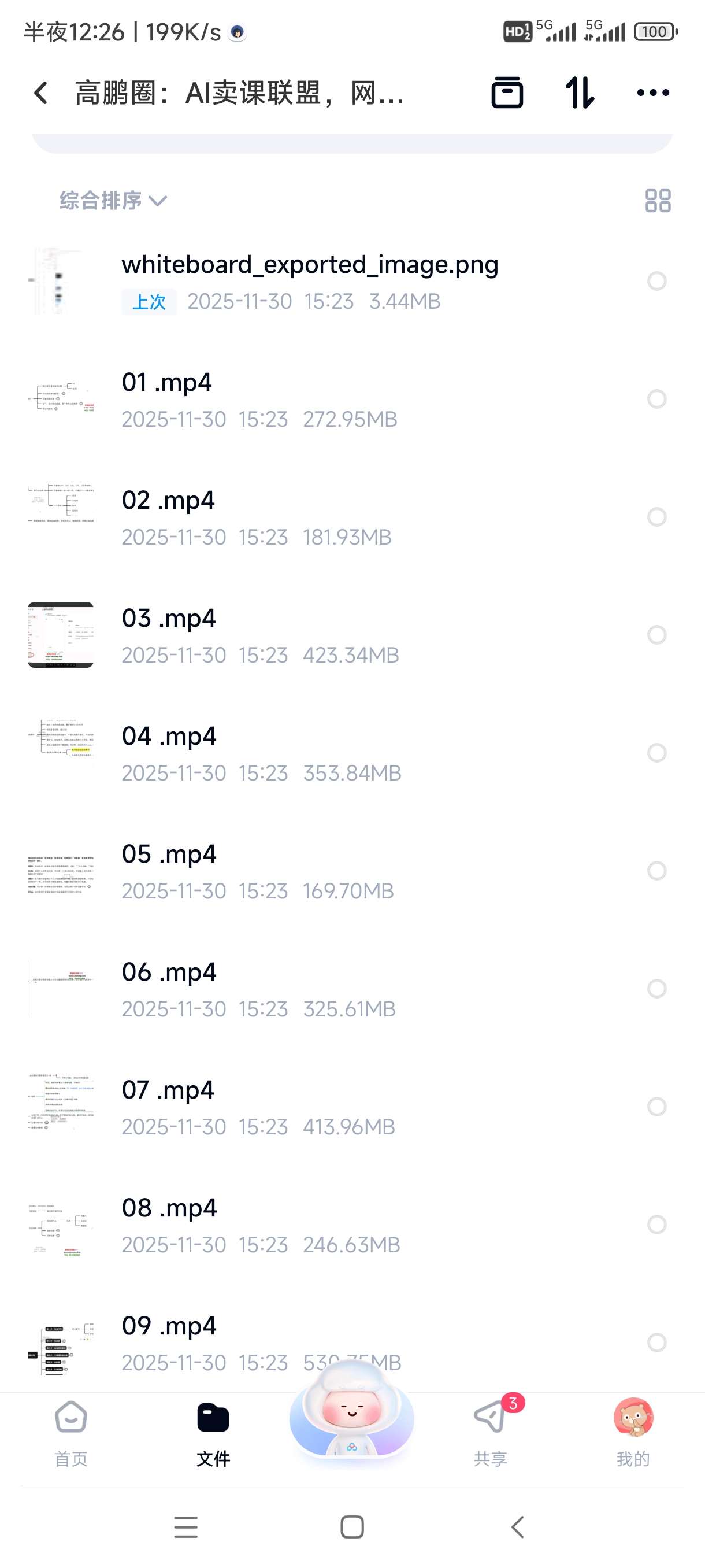 【分享】高鹏圈：AI卖课联盟，网创行业天花板赛道就是卖项目 封面