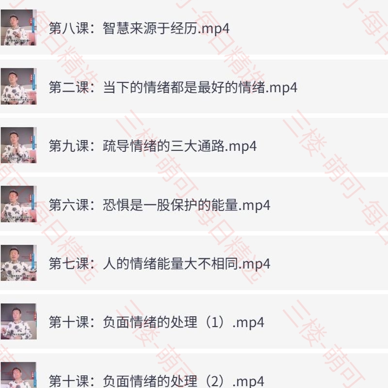【分享】王司机情绪自由课，掌控情绪的真相法则 封面