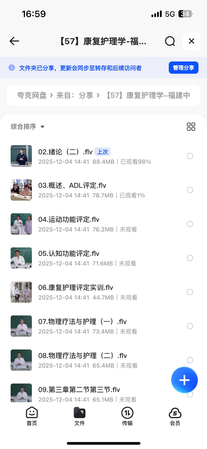 【分享】康复护理学资料 封面