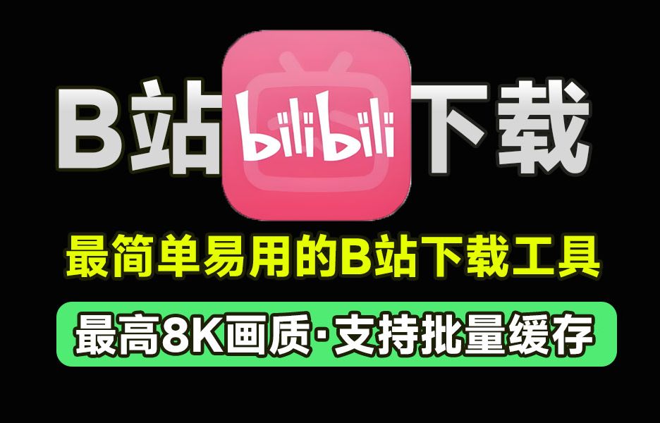 B站最强下载器支持大会员视频下载懂的都懂 封面