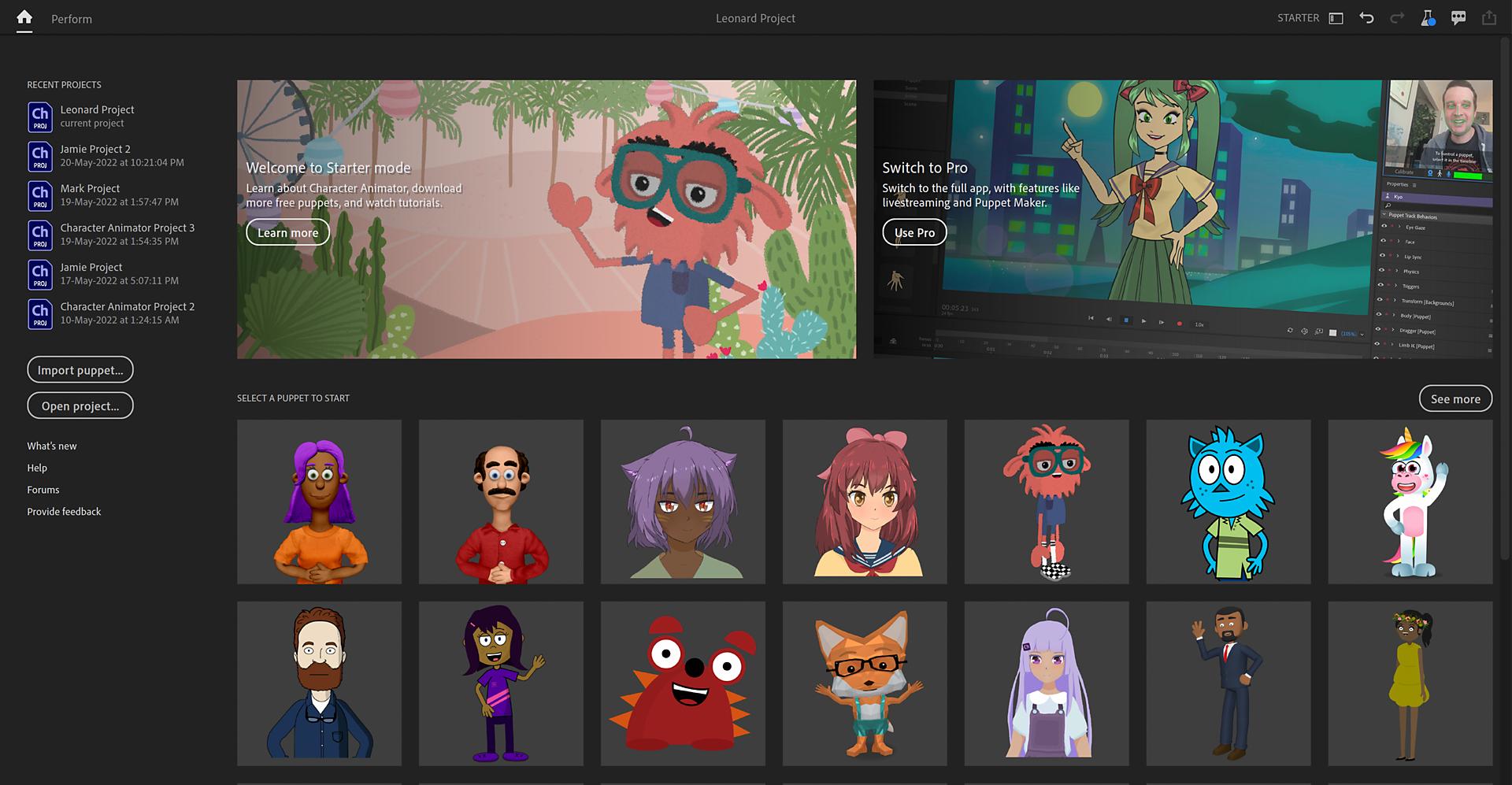 Character Animator 2026 全新 封面