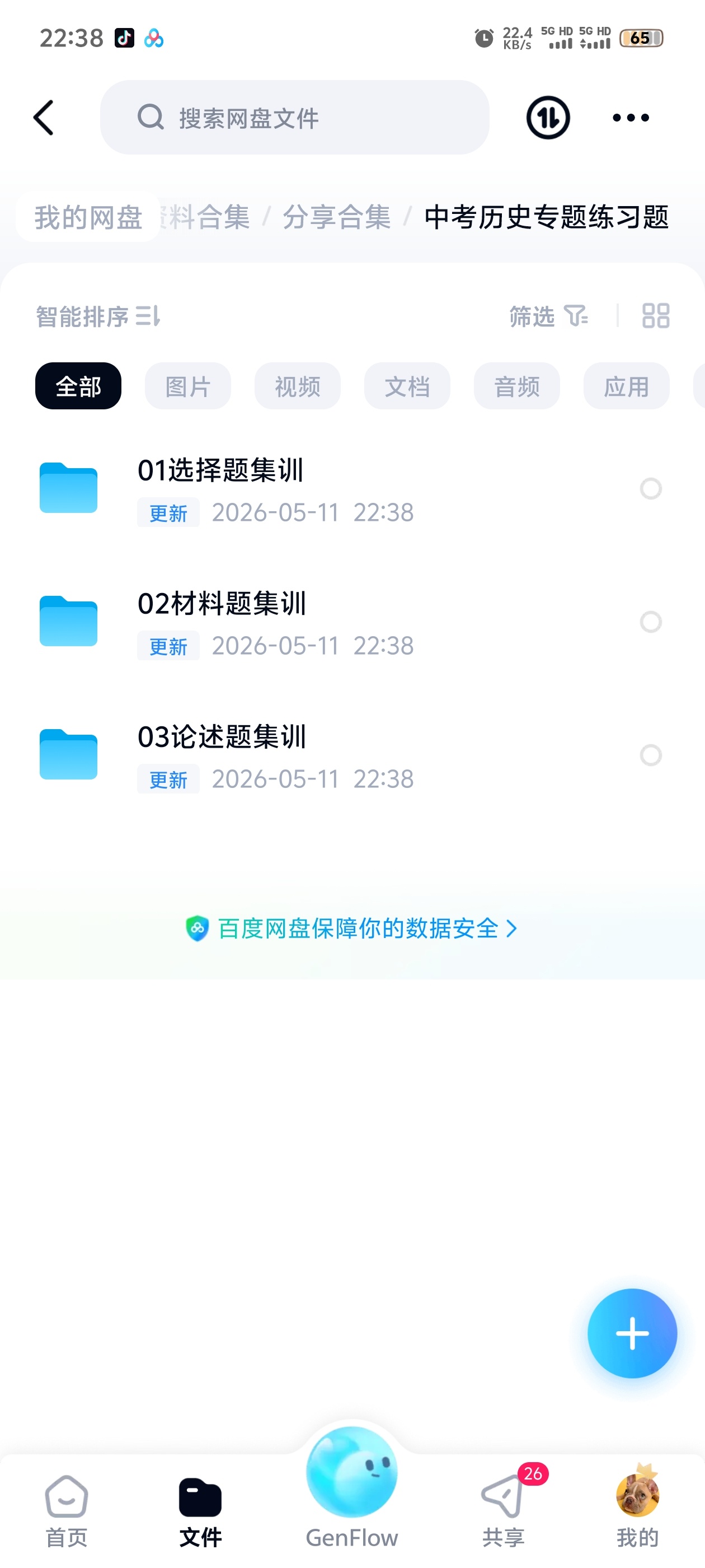 中考历史专题练习题 封面
