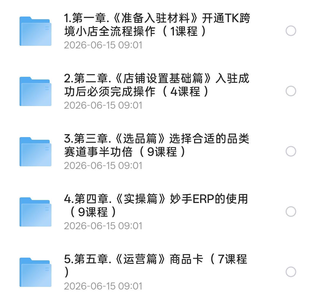  TikTok跨境小店从0到1开店运营教程 封面