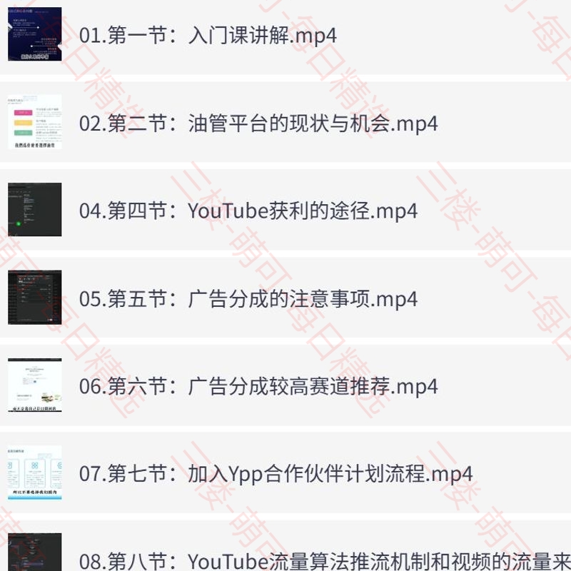 【分享】梁老师YouTube运营掘金指南，从零打造高收益频道 封面