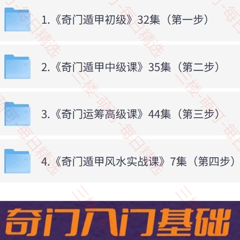 【分享】林涵予 阴盘奇门遁甲全阶课（初级、中级、高级）全套118 封面
