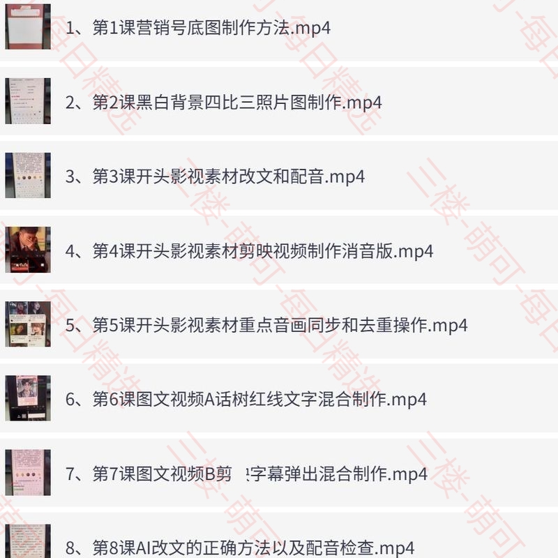 【分享】小说推文影视图文营销号教学，全程干货完整实操指南 封面