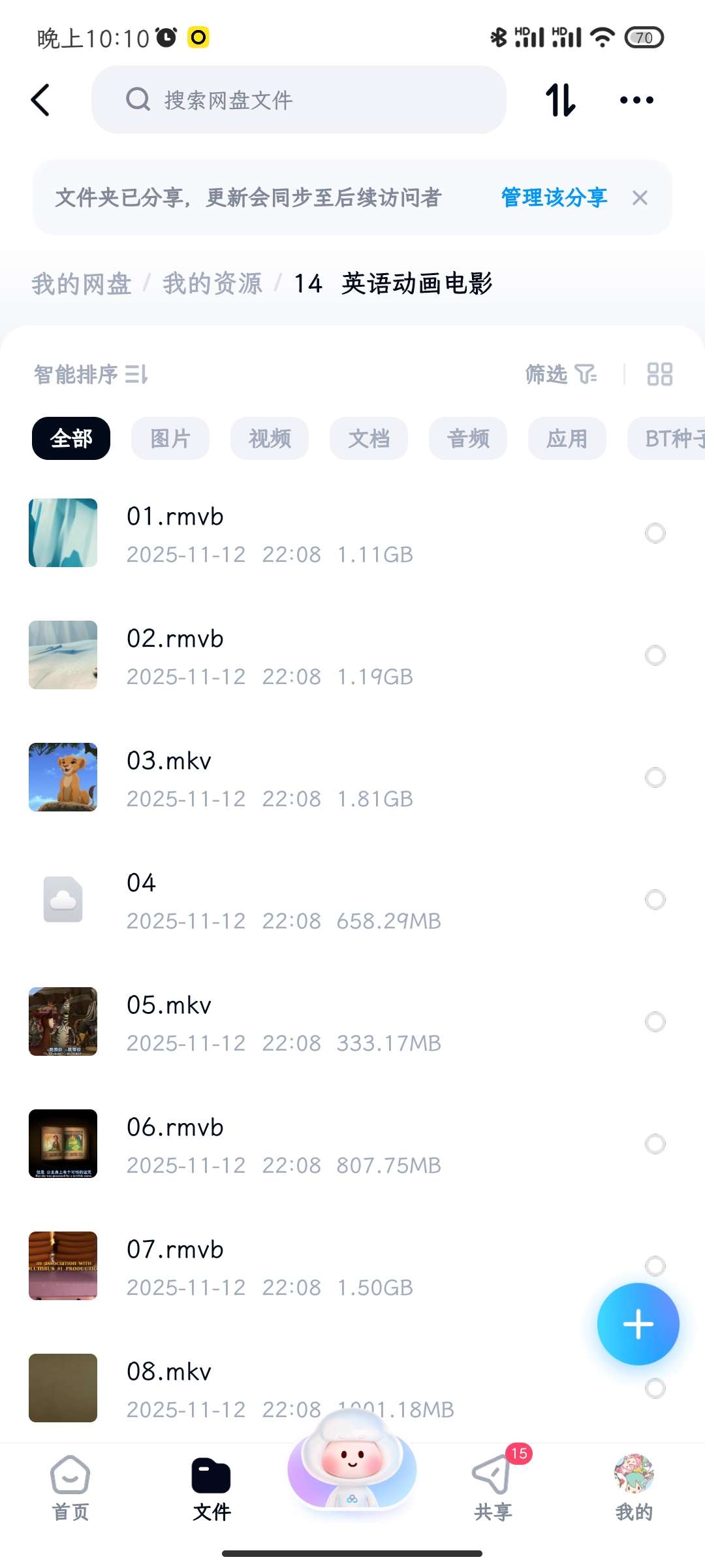 【分享】英语动画电影 封面
