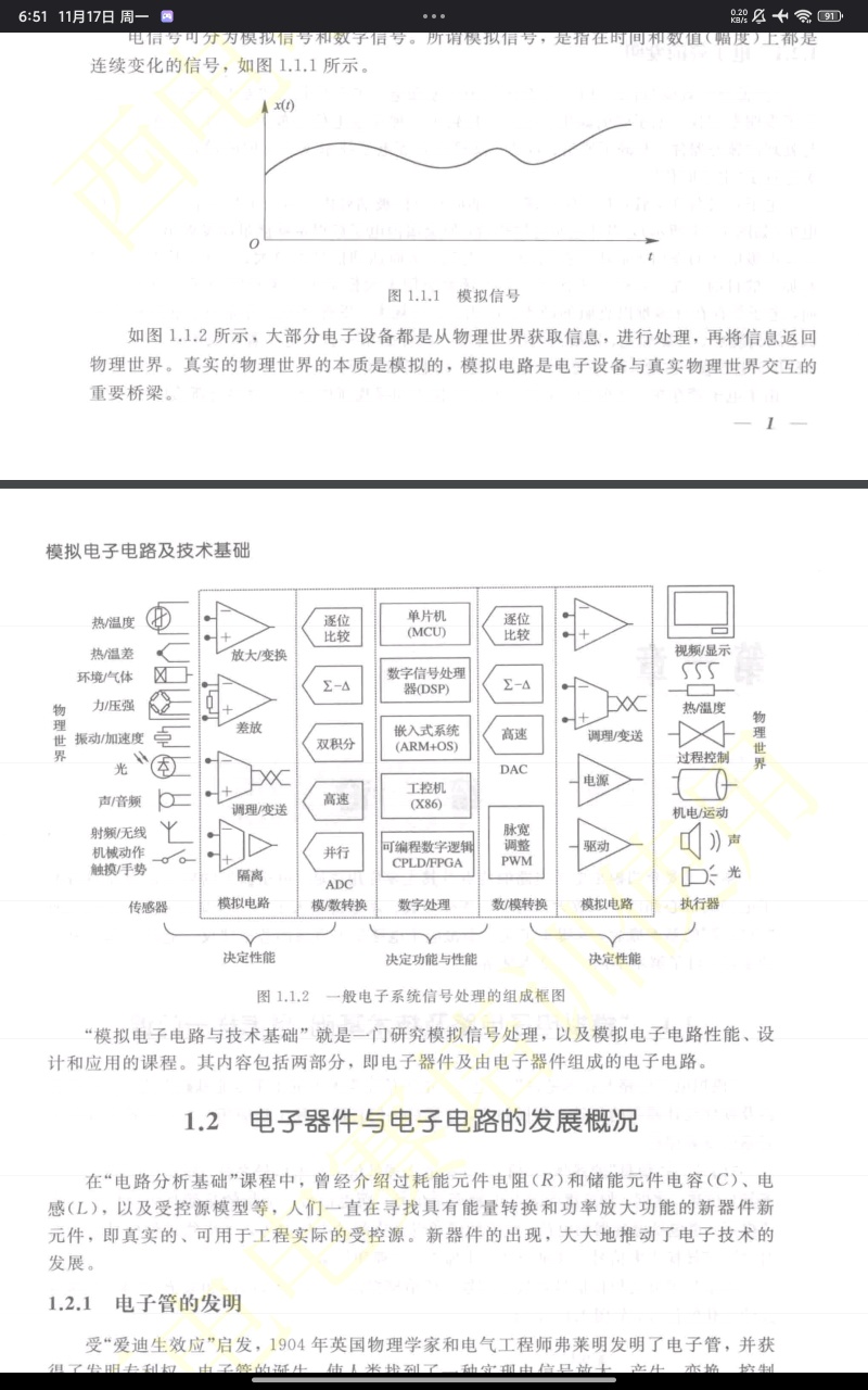 【分享】模拟电子电路及技术基础 （第三版）.pdf 封面