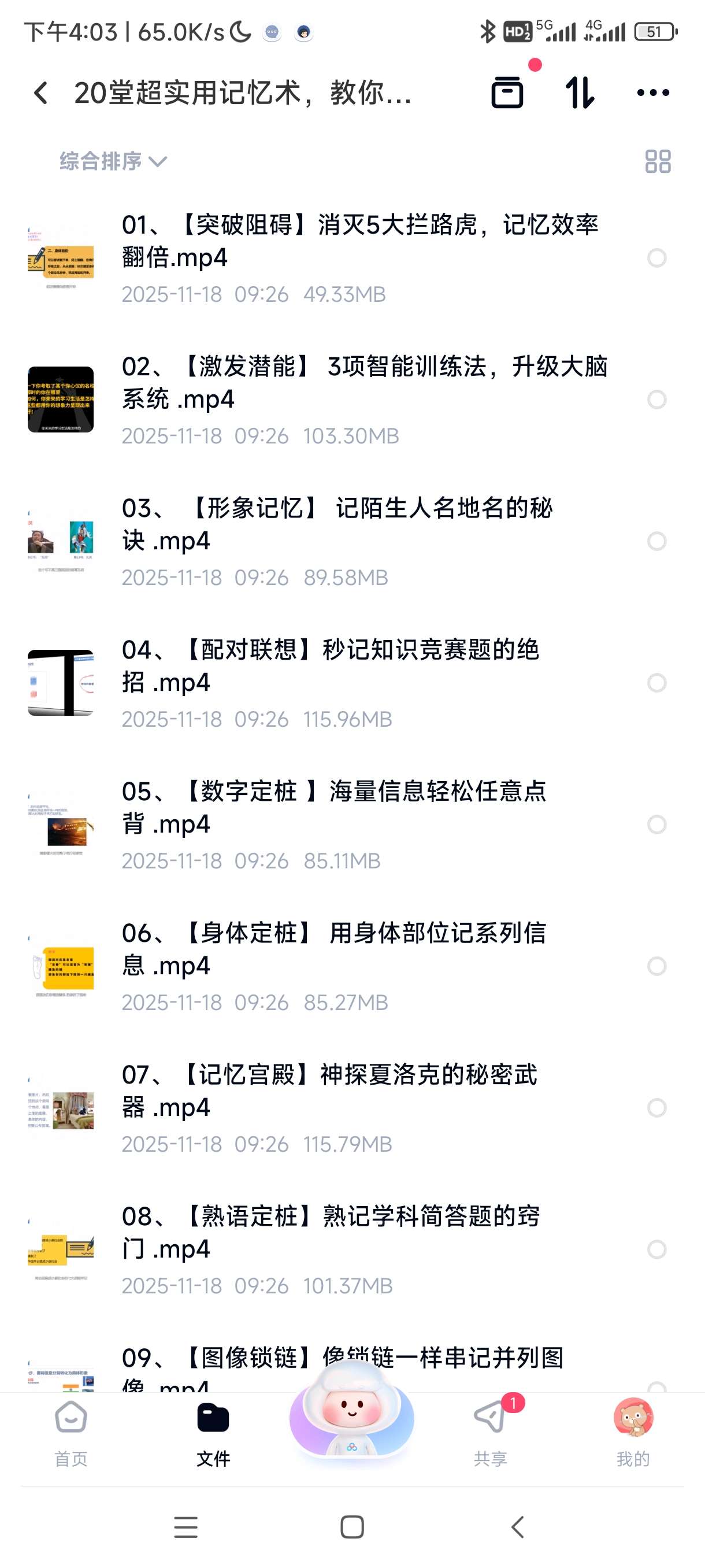 【分享】20堂超实用记忆术，教你快速记住任何信息！ 封面