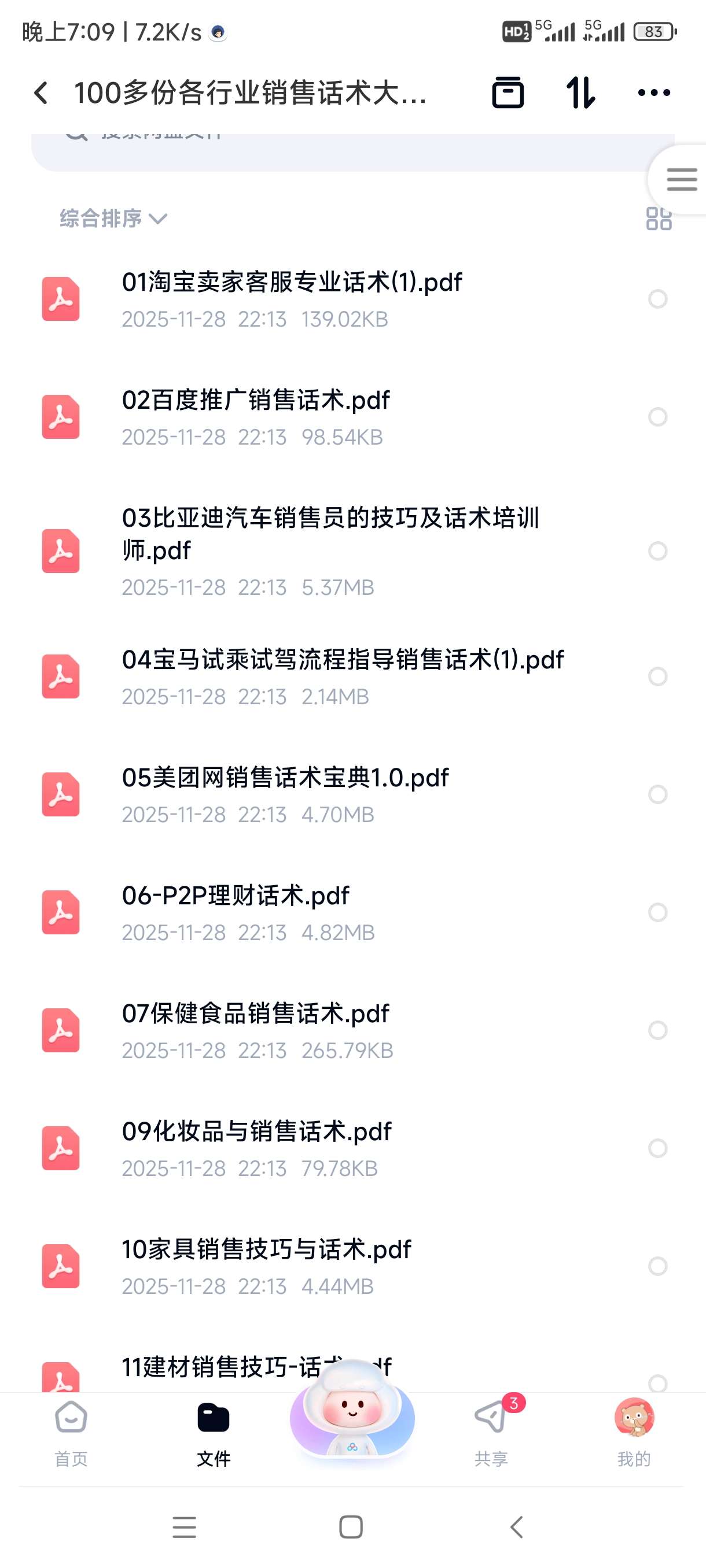 【分享】100多份各行业销售话术大全，销售必备资料包（PDF+W 封面