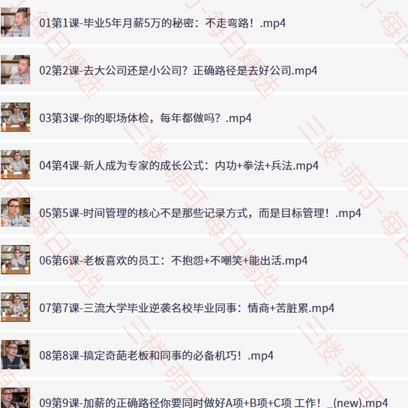 【分享】老板不会讲的13节职场课，突石皮瓶颈加速晋升的实战内参 封面
