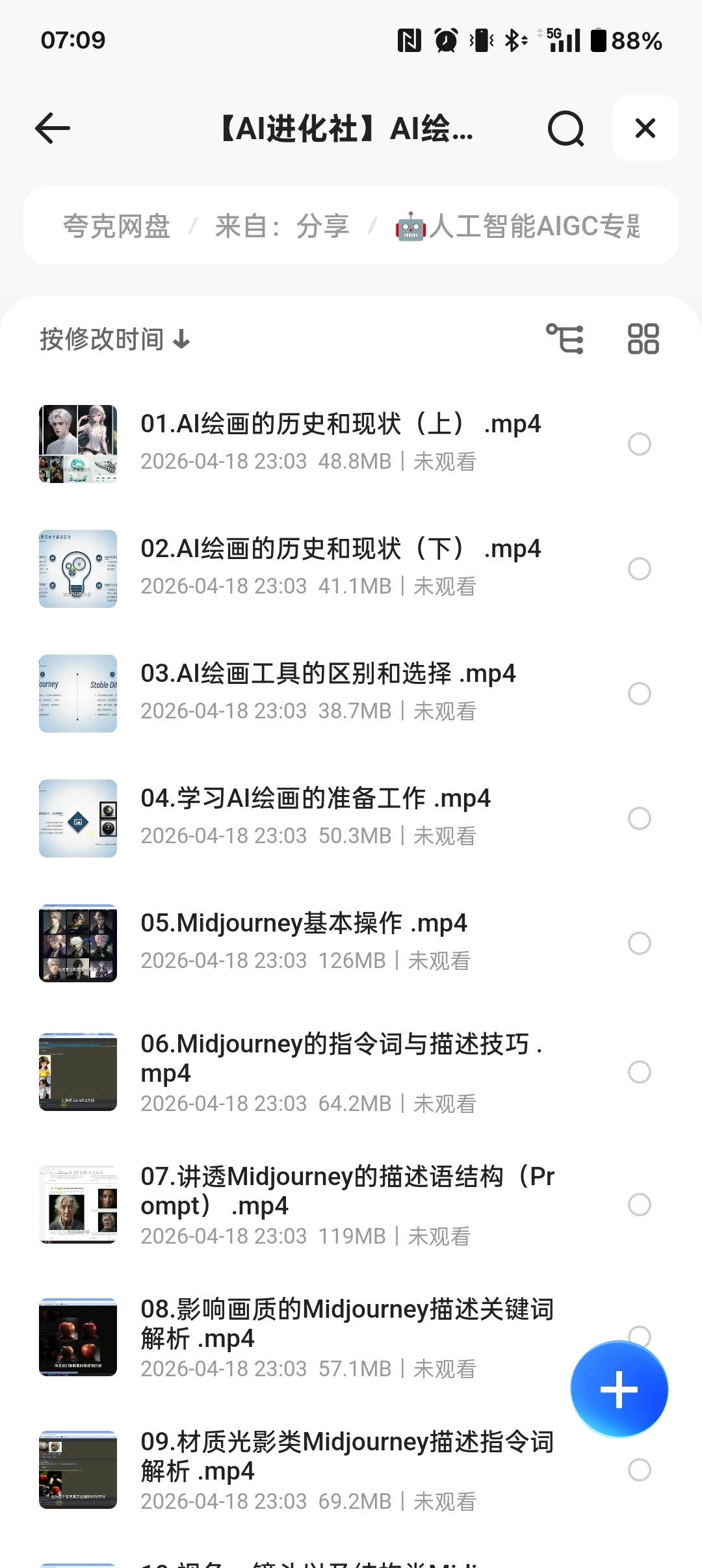 AI绘画（五合一课程）423GB 封面