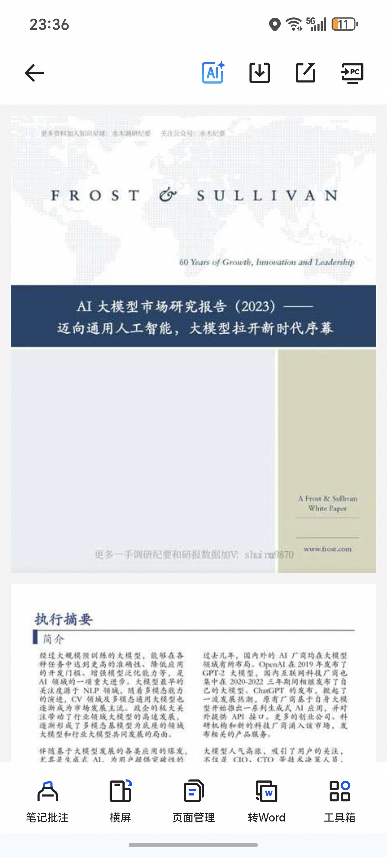 AI大模型资料