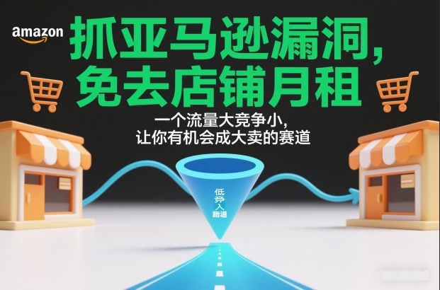 亚马逊免月租合规玩法，锁定蓝海赛道 封面