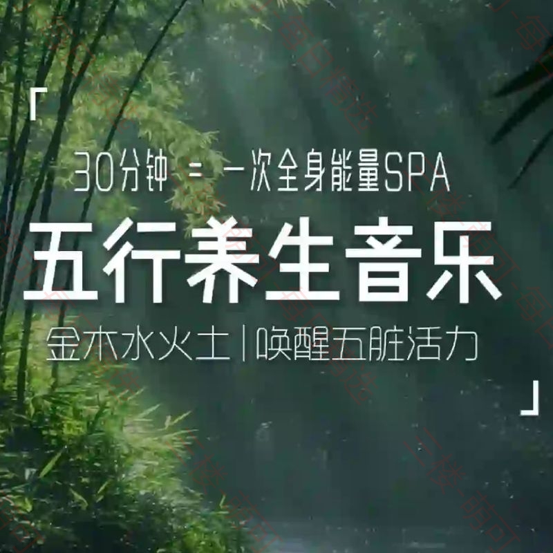 【分享】五行中医养生音频｜五音疗愈MP3（金木水火土+健康养生资 封面