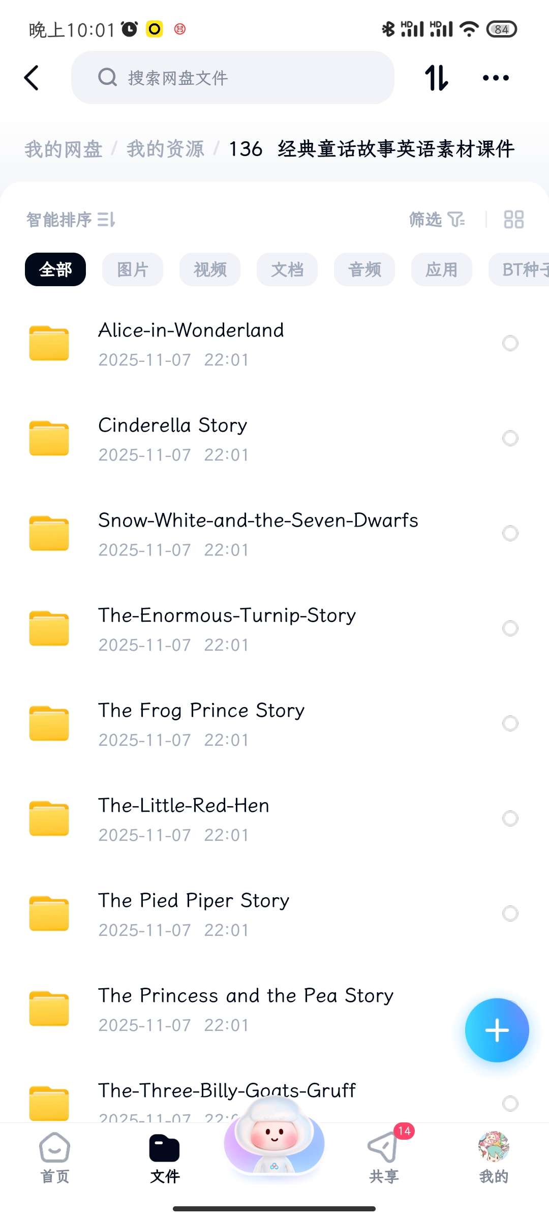 【分享】经典童话故事英语素材课件 封面