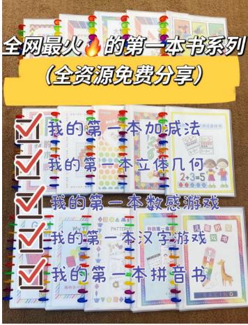 【分享】【幼小衔接】《我的第一本系列》幼儿园孩子的启蒙资 封面