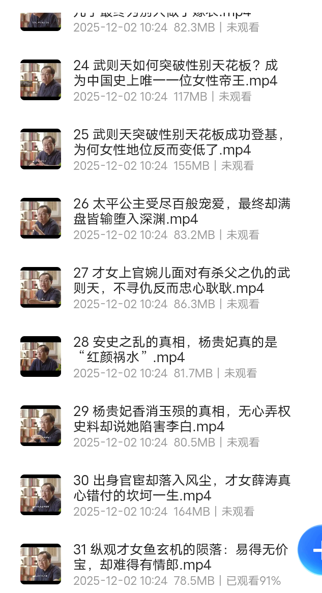 【分享】于赓哲教授：大唐风华人物30讲（完结） 封面