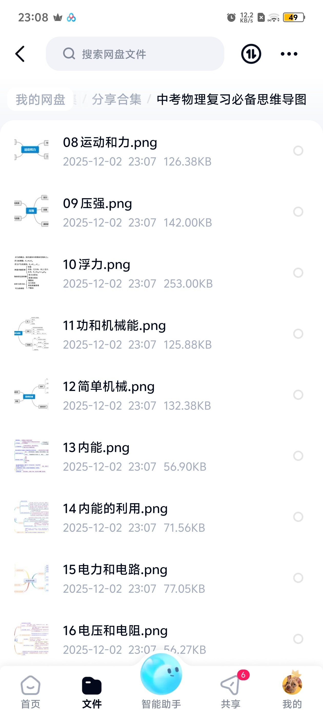 【分享】中考物理复习必备思维导图 封面