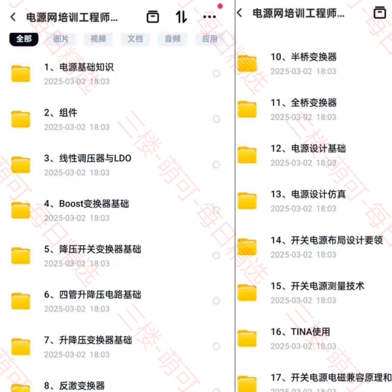 【分享】超高质量电源入门视频，深入浅出，内容通俗易懂，包含各种电 封面