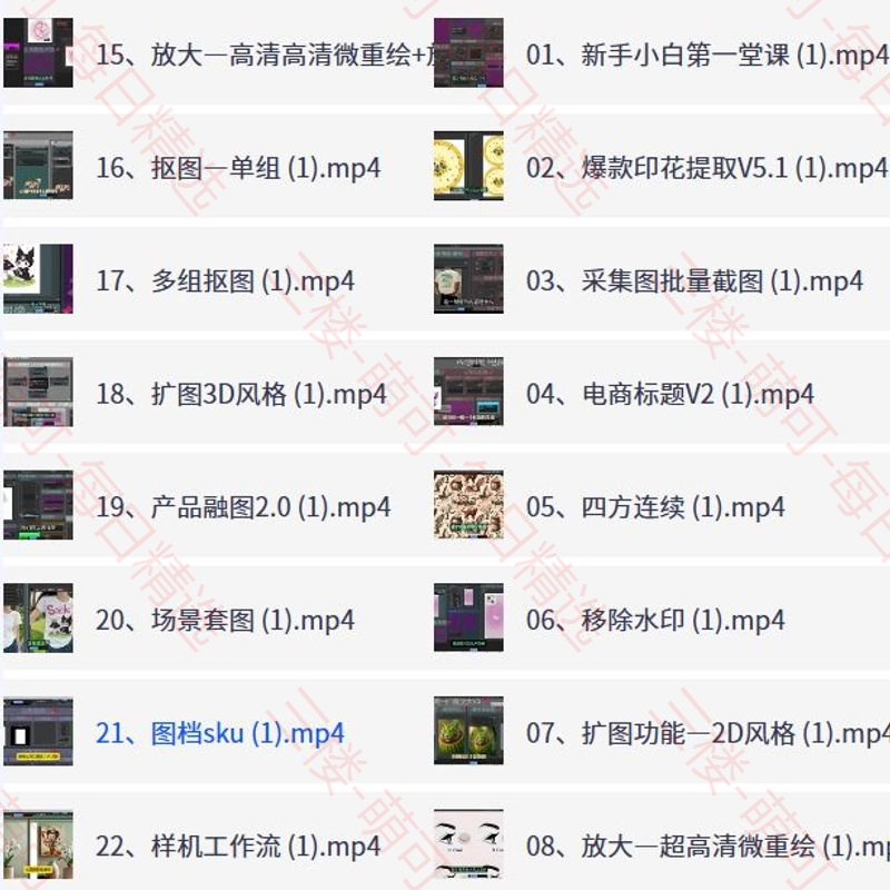 【分享】电商AI零基础出图实战，自动化工作流实现日产3000图 封面
