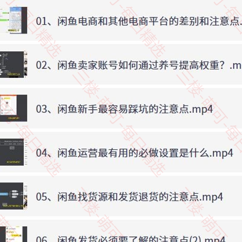 【分享】闲鱼从0起号实操课，真正能卖出去的实战指南 封面