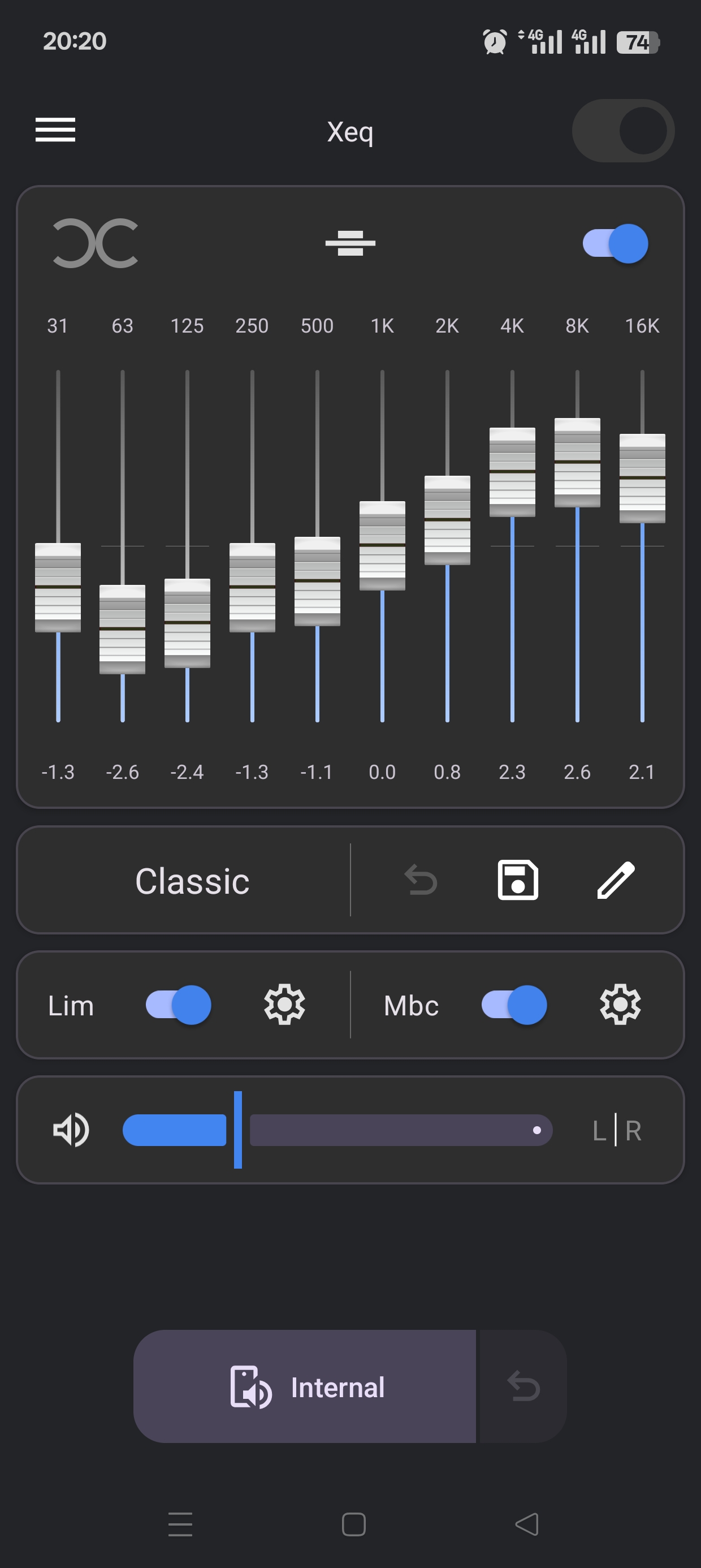 XEQ均衡器低音增强器v36.2.0解锁高级版 封面