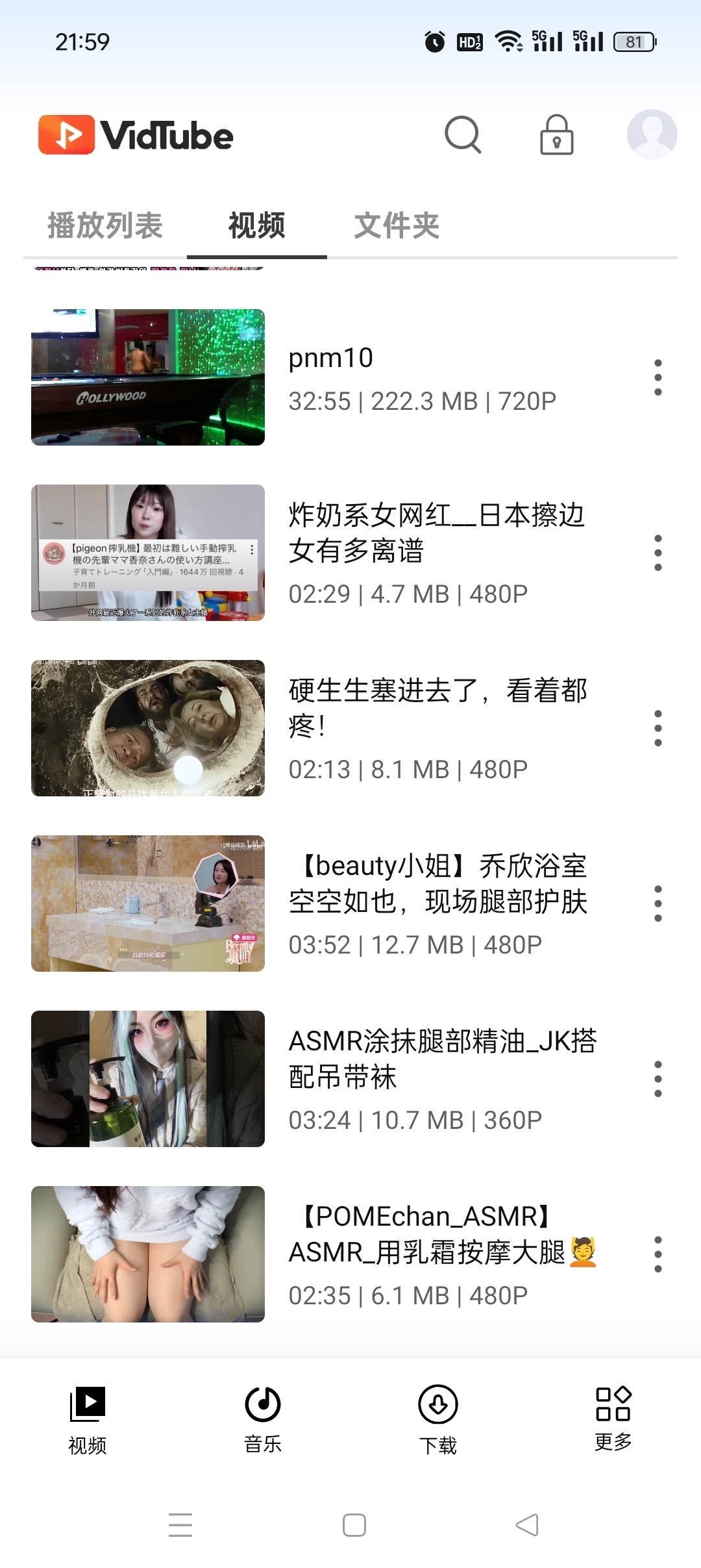 VidTube下载器高级版🈲支持上百➕网站软件下载视频 封面