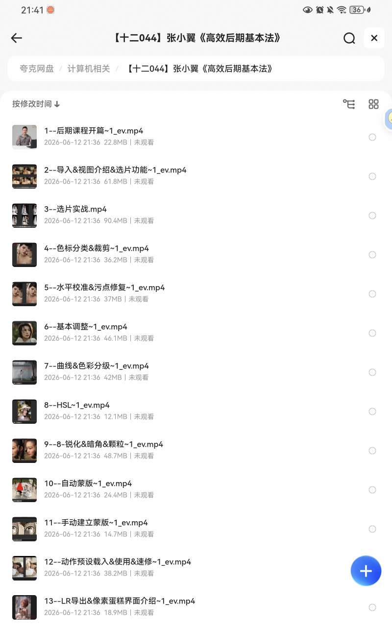 张小翼：图片高效后期处理基本法 封面