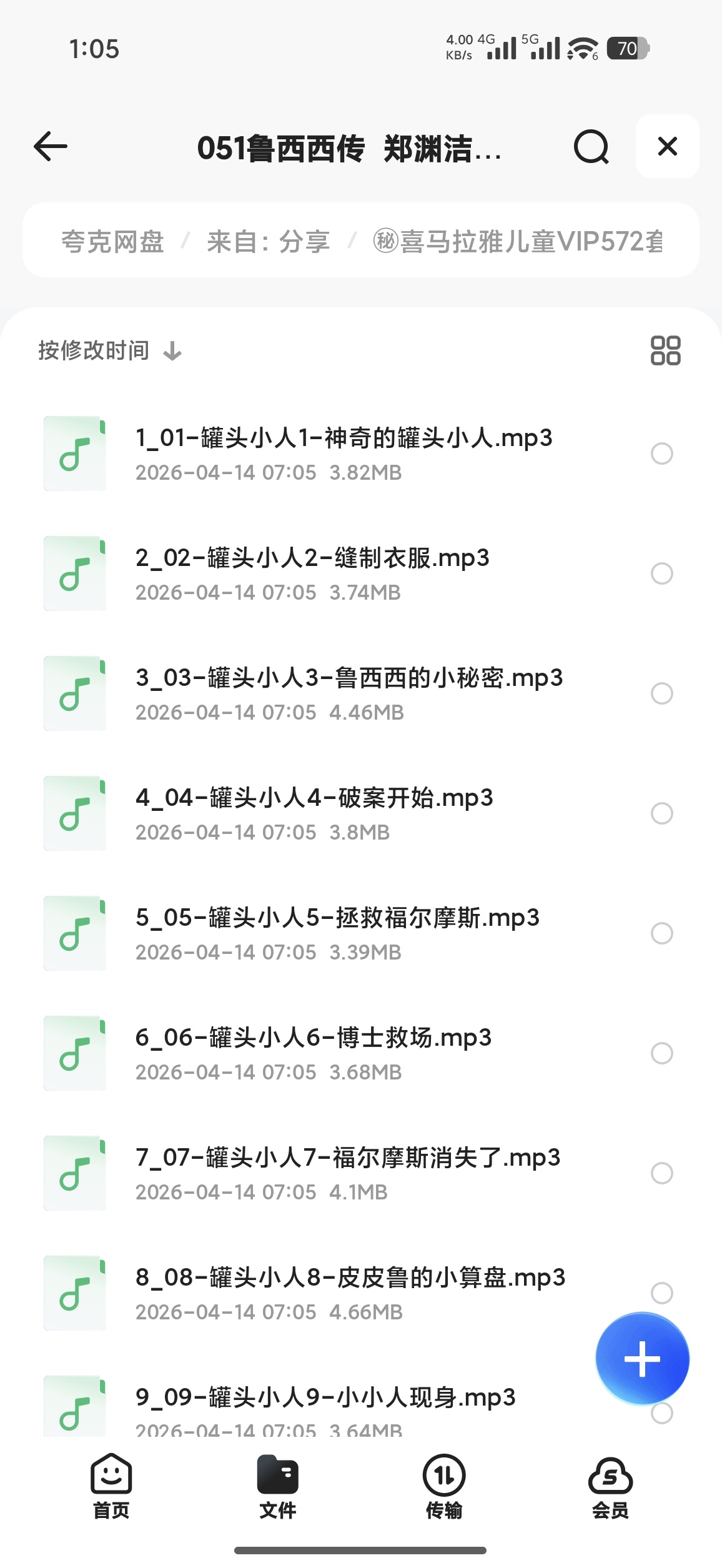 鲁西西传  郑渊洁四大名传之一（儿童有声读物）