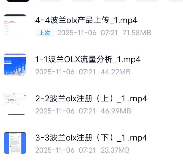 【分享】波兰olx线上课，kim跨境电商教程 封面