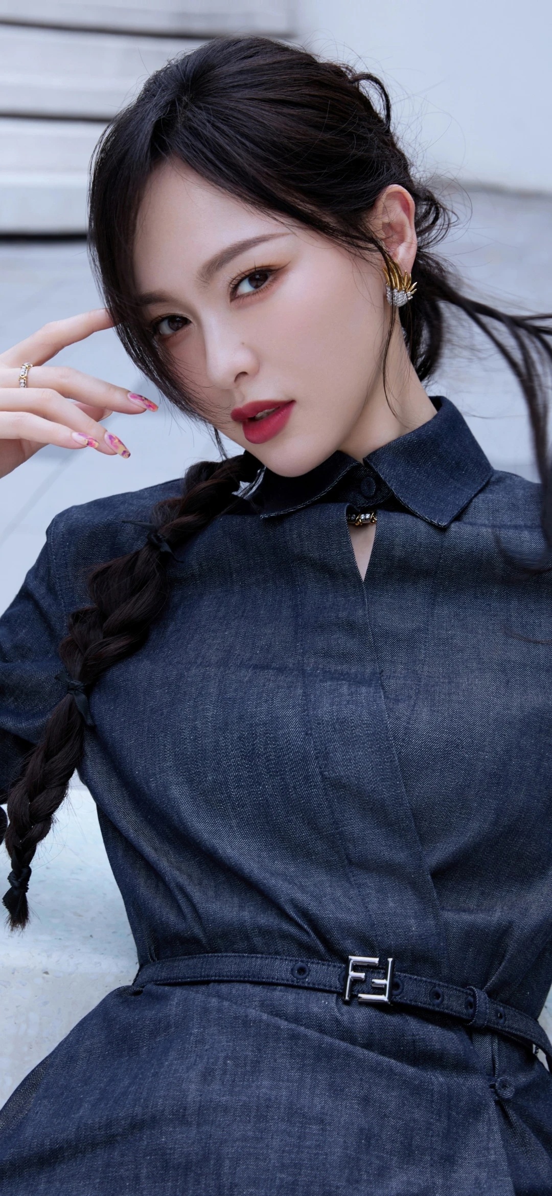 这一身实在太美哦