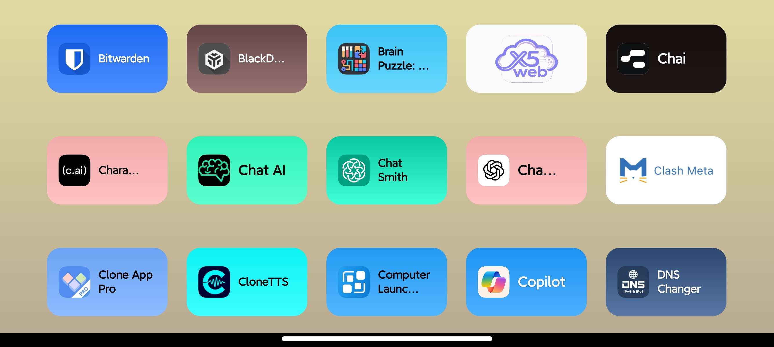 TVAT4K 电视桌面 0.98支持设置视频壁纸纯净
