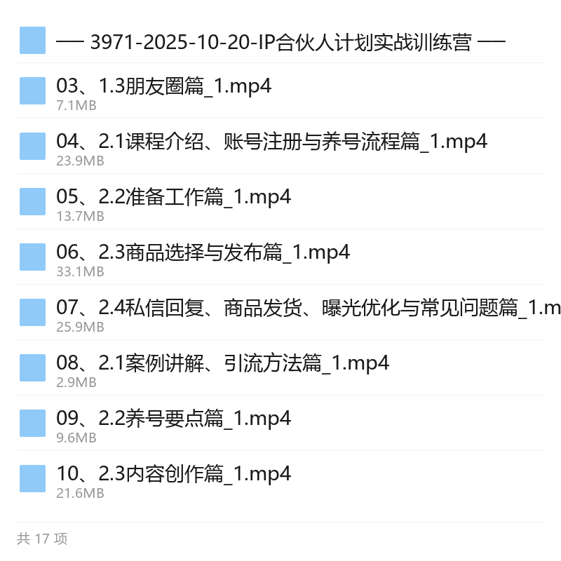 知识IP合伙人运营课，多平台引流变现
