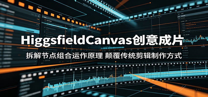 HiggsfieldCanvas节点剪辑新玩法