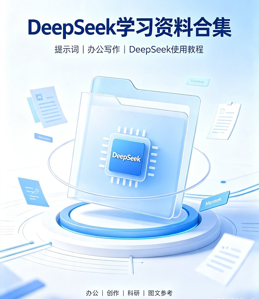 DeepSeek全场景实操提示词学习合集 封面