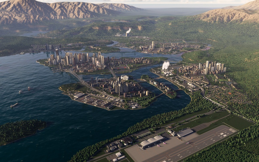 【端游推荐】城市：天际线2 v1.3.6f1 全DLC 封面