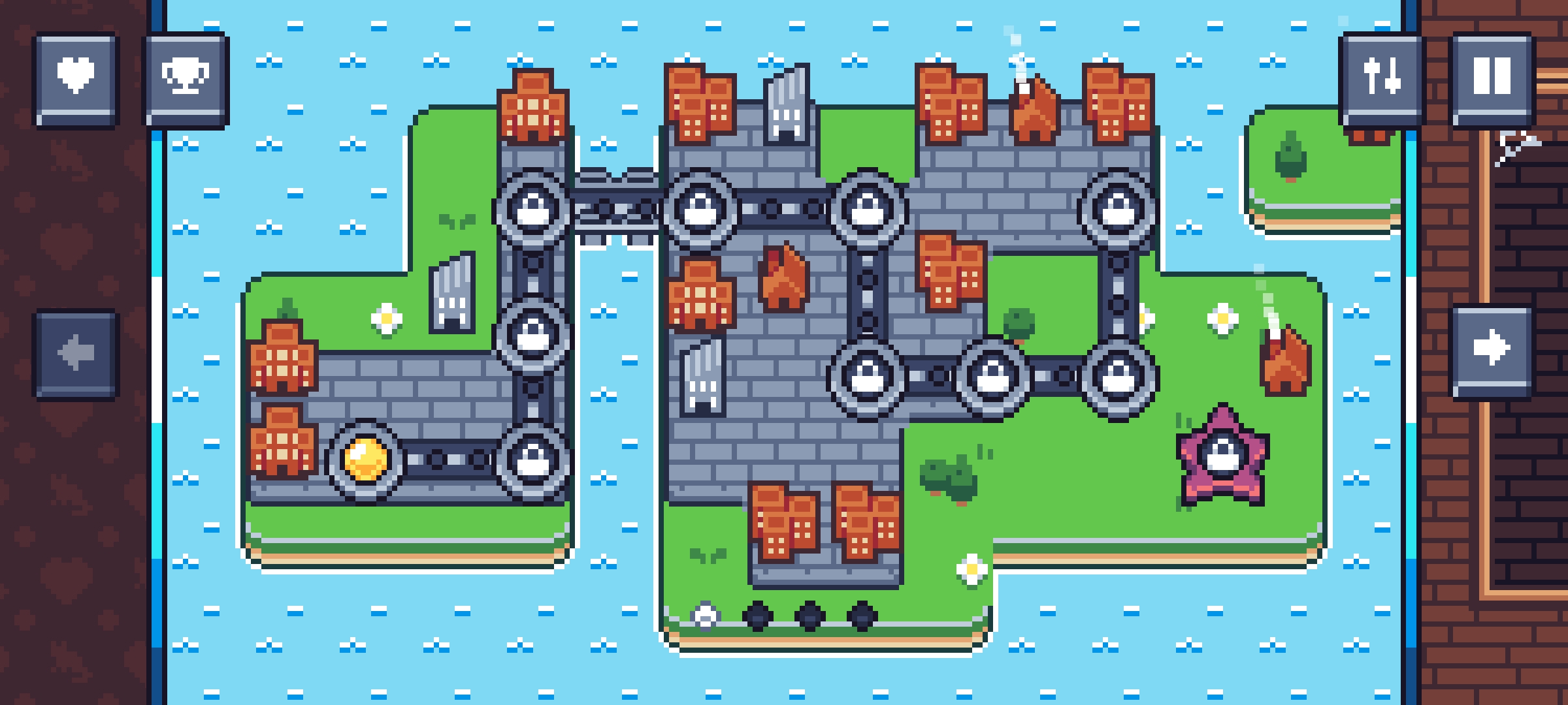 手游推荐幽浮小精灵 Steam移植的像素风物理益智闯关